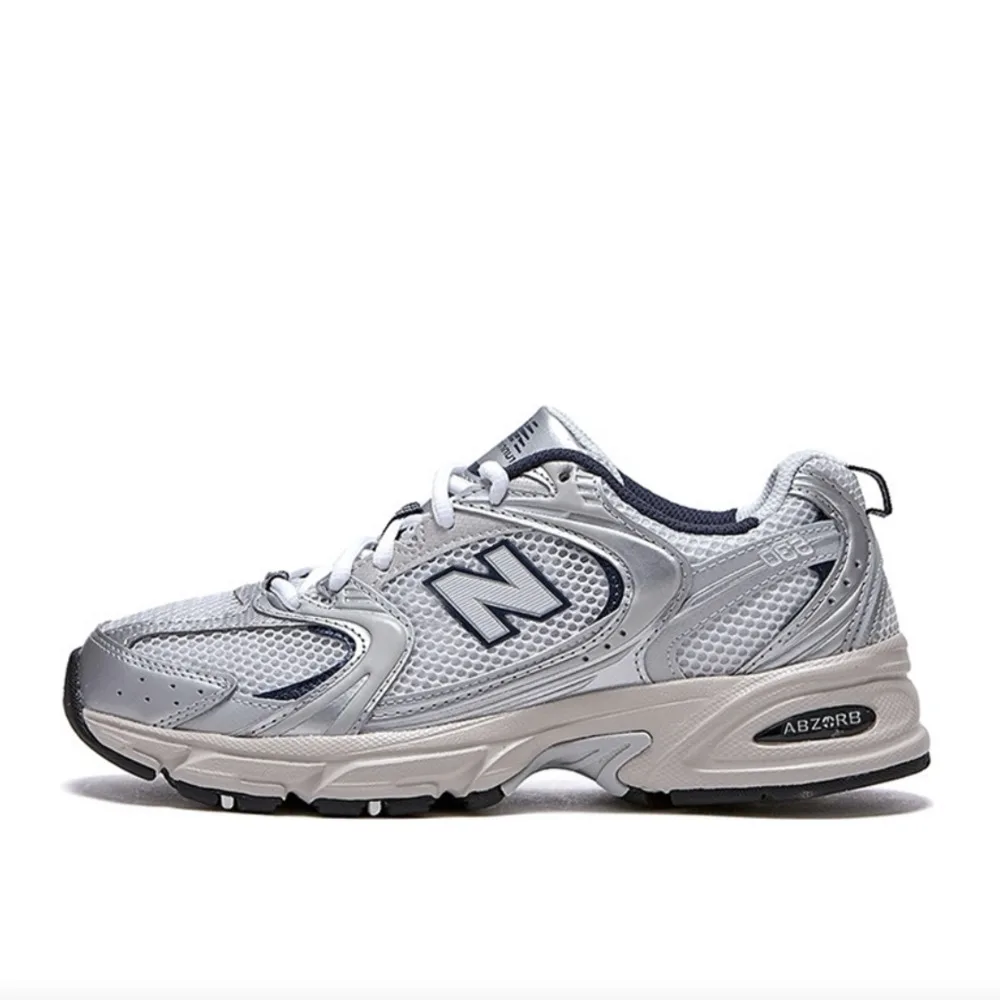 

NewBalance Men/Women NB530 Rubber Bottom Skateboarding Shoes Unisex Wearable None-Slip Suede Soft Walking Sports Gym Sneakers