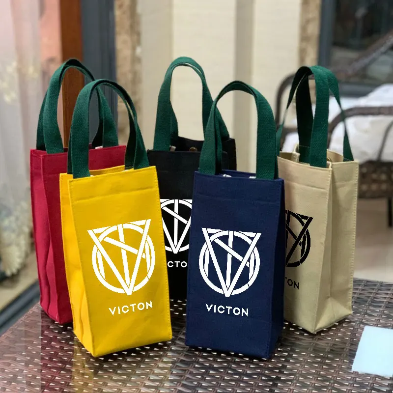 Kpop VICTON Handheld Cup Portable Tote Bag Double-Layer Water Bottle Holder for Thermos Umbrella Cosmetic Cases
