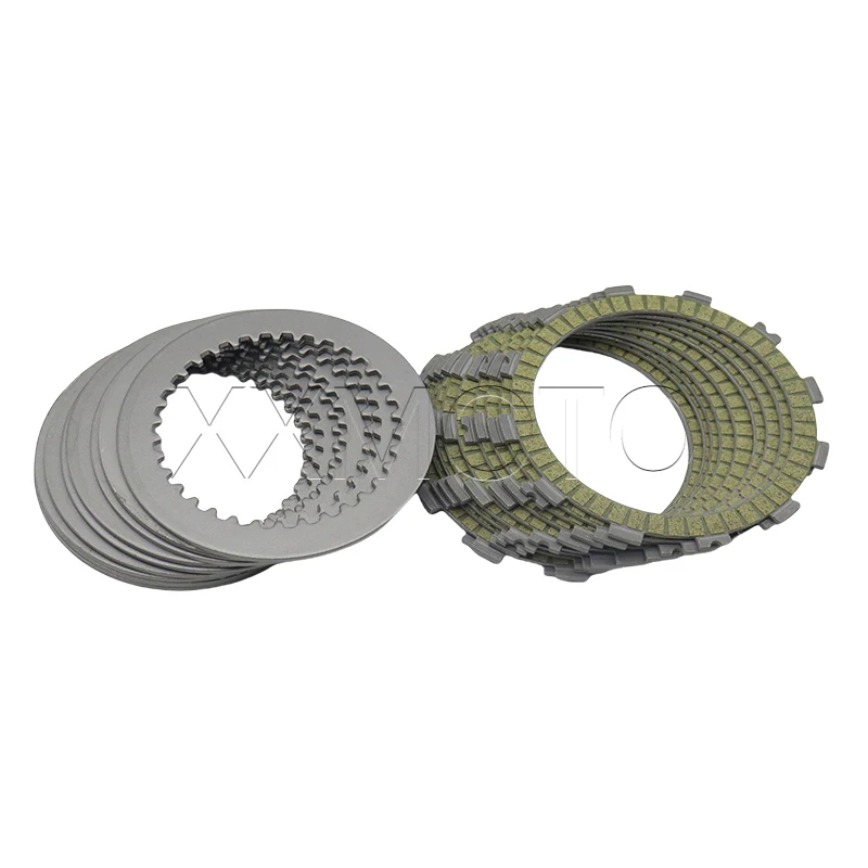 Premium Steel Clutch Plate Kit High-Performance Friction Disc Plates For Kawasaki Z1000 Z1000SX ZX-10R Z 1000 1000SX Motorcycle
