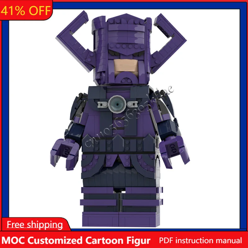 940pcs Moc Super Heroes Movie Comic Models Galactus Buildable Figure Building Blocks Set Creative Assembly Bricks Toys Kids Gift