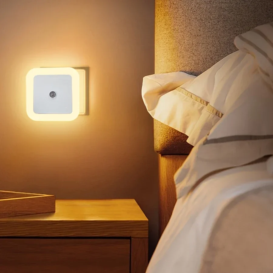 

LED Atmosphere Lamp,Modern Decorative Lighting,EU/US Plug Touch Control Fixture,Portable Nightlight,Bedroom,Staircase