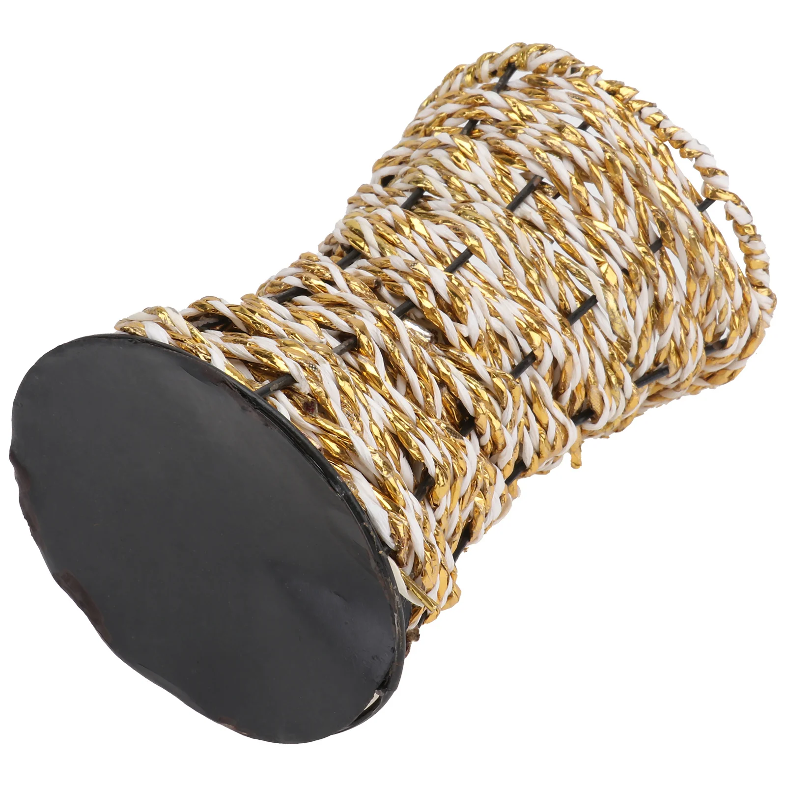 

1Pcs Decorative Flower Vase Retro Style Woven Rattan Flower Container Ideal for Balcony Window Railings Home Kitchen Decor Gift