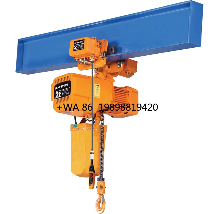 

Customizable Best Price Electric Hoist Remote Control 2 T Electric Chain Hoist