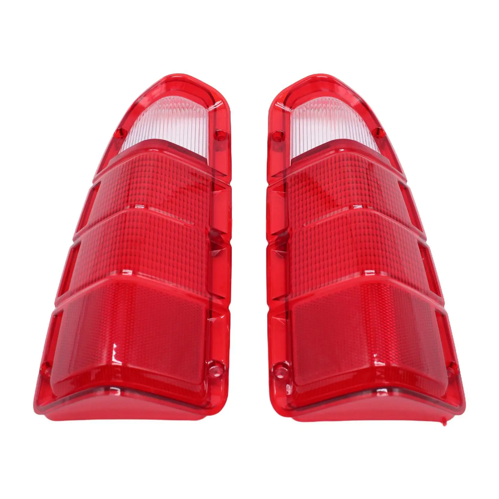 Tail Light Lens Only Repair Parts Professional Red Easily Install Sturdy Accessories Replaces for Dodge Truck 1972-1980