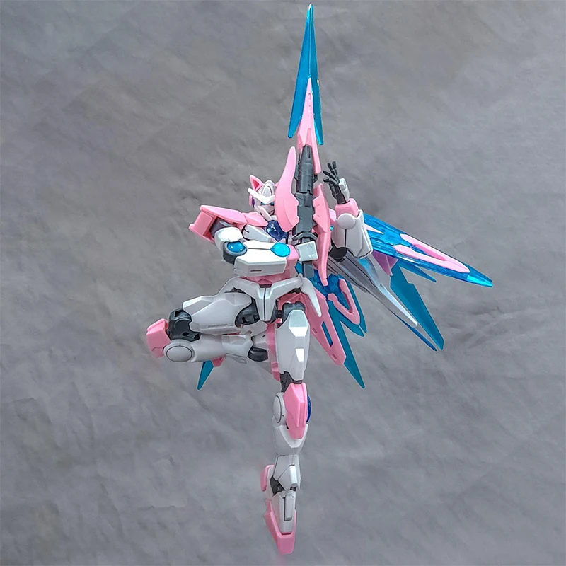 

In Stock Jinggong Model Hg 1/144 00 Shia Qan T Cat Ear Assembly Model Movable Joints High Quality Gift Toy Collection for Kids