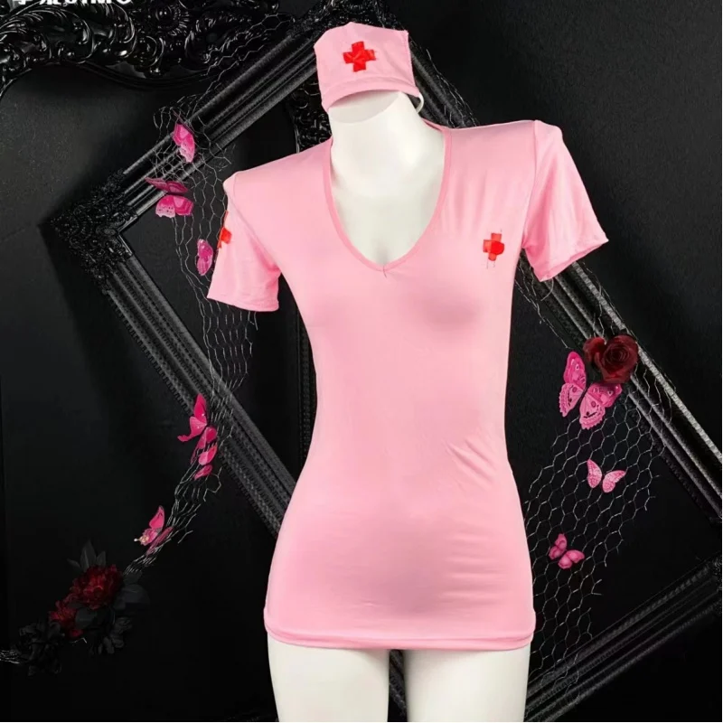 

Women's Nurse Uniform, Role-Playing Lingerie, No-Removal Dress for women