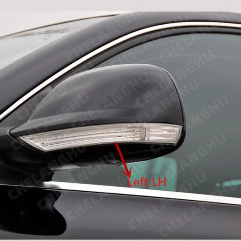 Left Side For VW Touareg 2007 2008 2009 2010 Car-Stying Rear Mirror LED Turn Signal Indicator Light Lamp Driver Side LHD