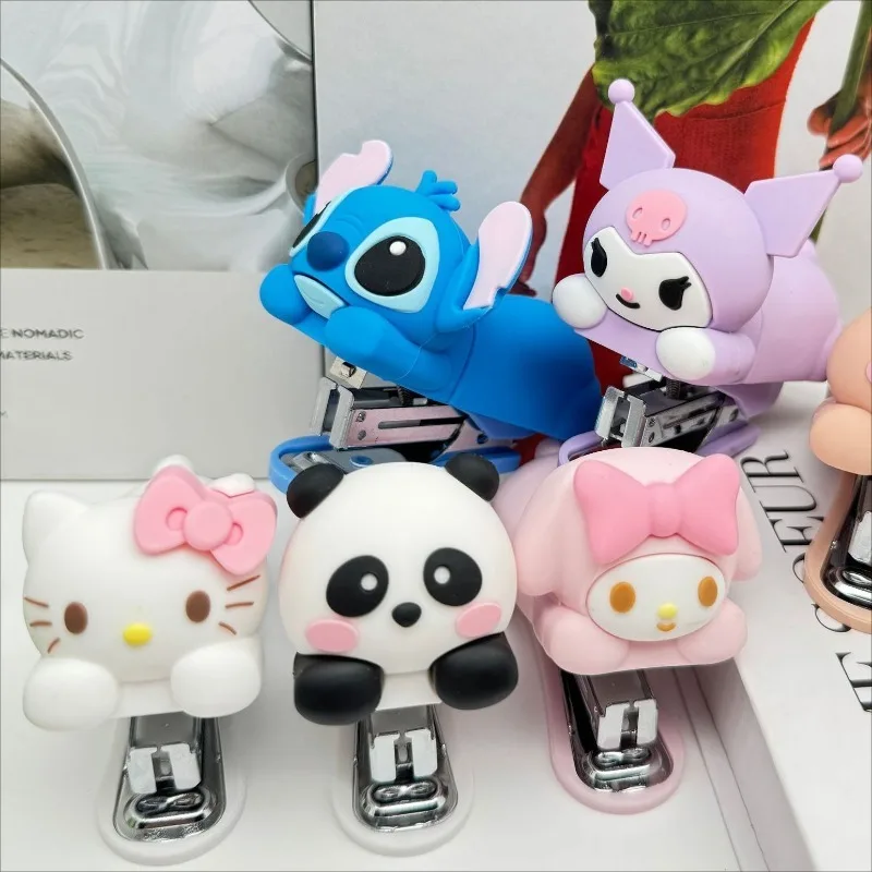 ليلو وستيتش دباسة سيليكون أنيمي مرحبا كيتي كورومي اكسسوارات ماكينة تجليد طالب Kawaii لوازم مكتبية هدية