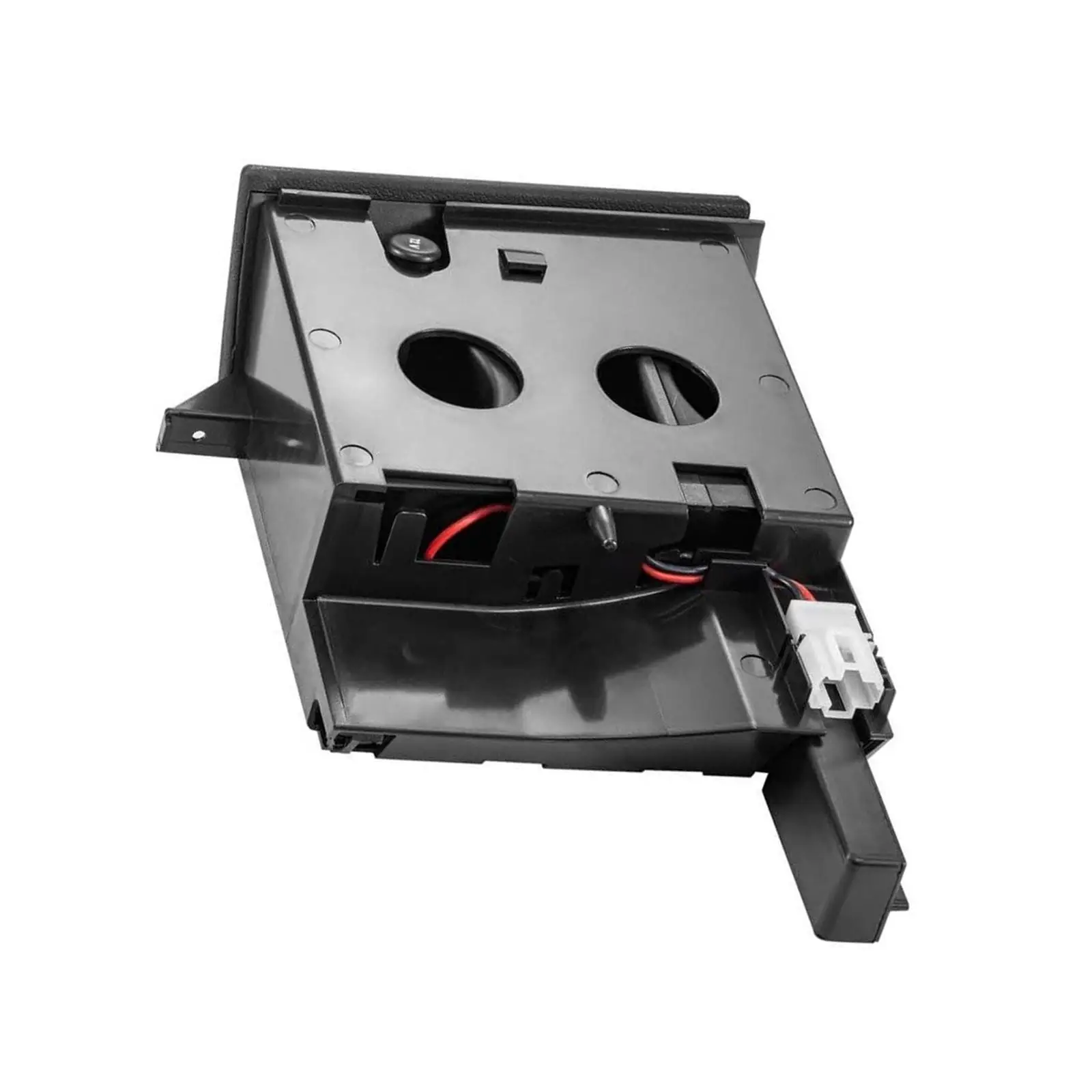 

Автомобильный органайзер для напитков, черный пластиковый держатель для стаканов, легко устанавливается на переднюю консоль, для моделей с правым рулем