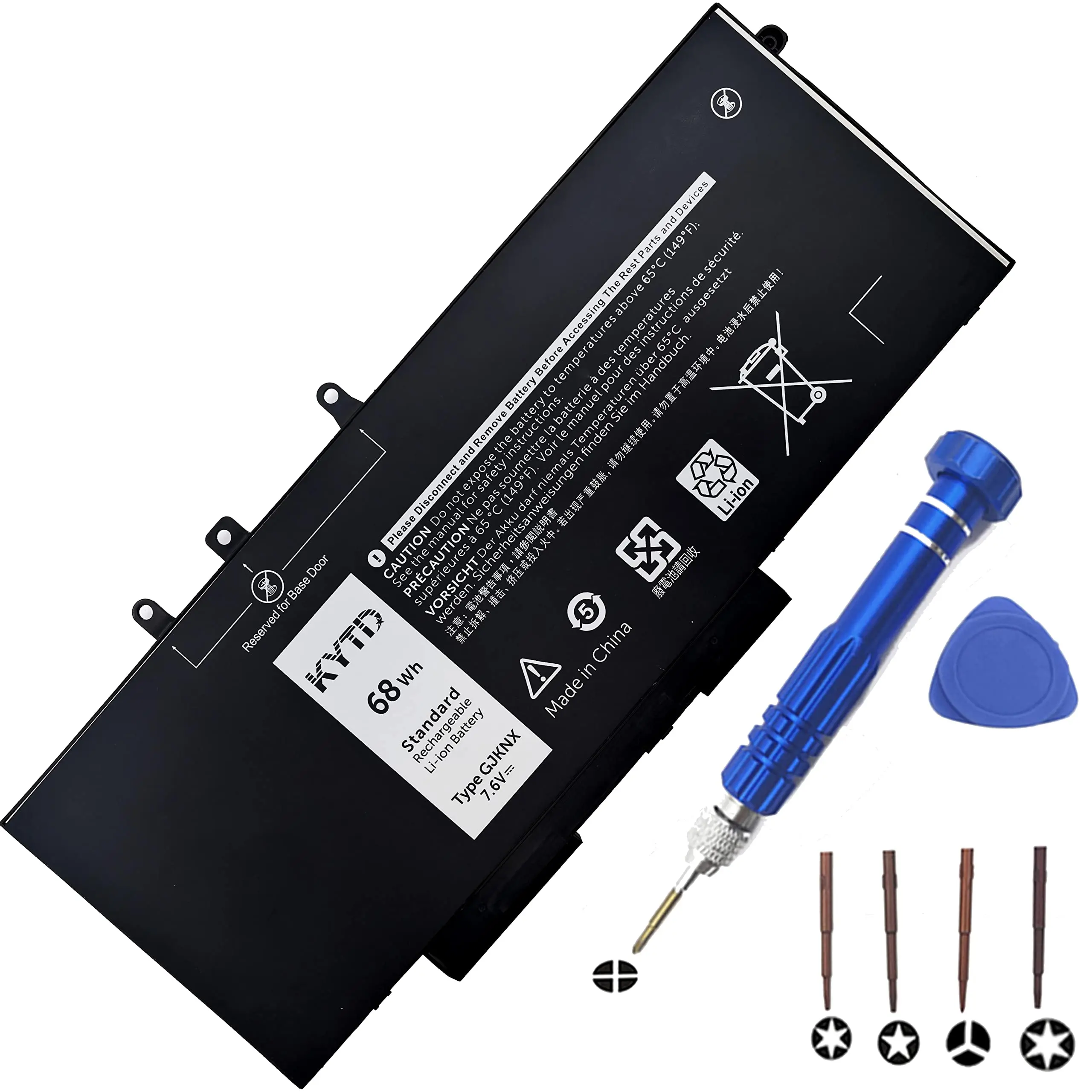 

KYTD GJKNX Battery for Dell Latitude 5480 5580 5280 5590 5490/E5480 E5580 E5490 E5590 Precision 15 3520 3530 GD1JP 0GD1JP DY9NT