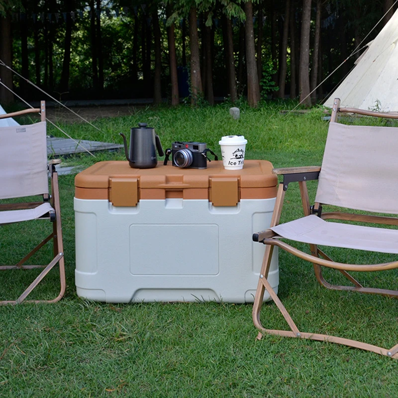 

Hot-Selling Outdoor Incubator Car Portable Large-Capacity Camping Barbecue Food Cooler Box 50L