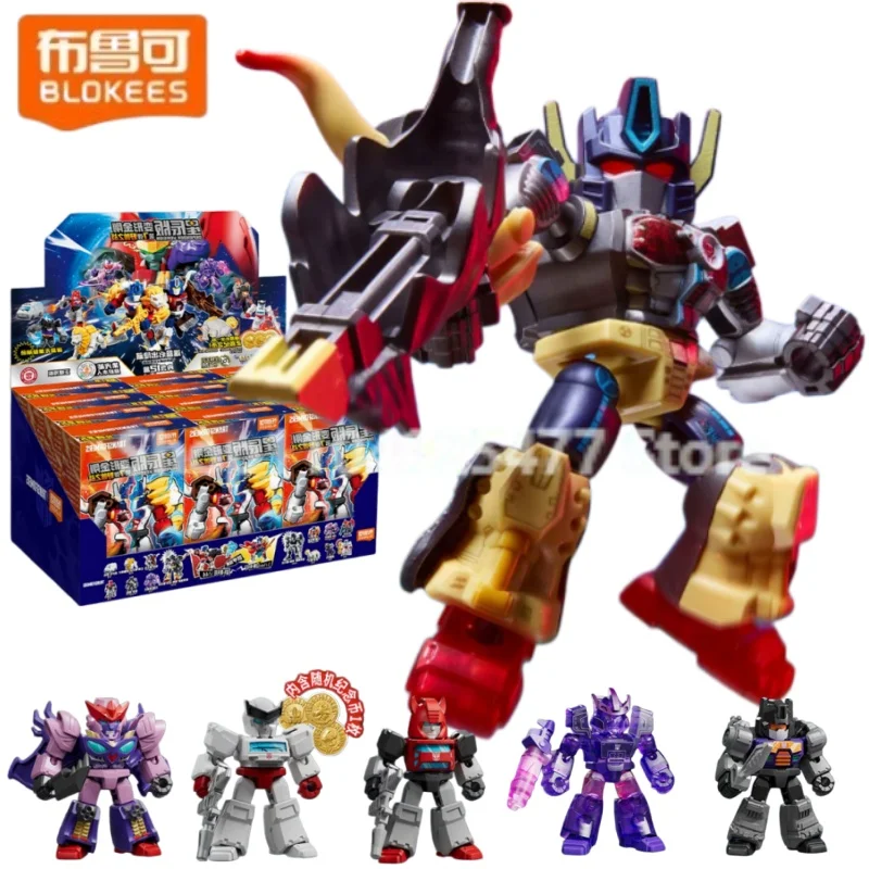 Blokees Original Transformers Defender Version 07 - Power of The Beast Hobbies Action Figures Peripheral Collect Toy Boy Gift