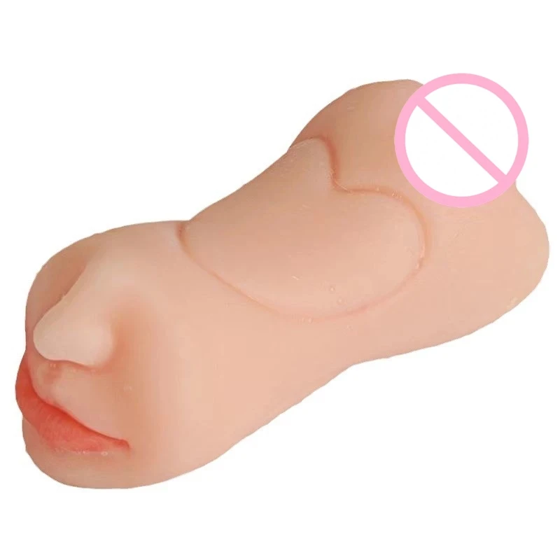 Silicone Male Masturbation Cup Realistic Artificial Vagina Anime Simulation Pocket Pussy Aircraft Cup Hip Model Sex Toys For Men