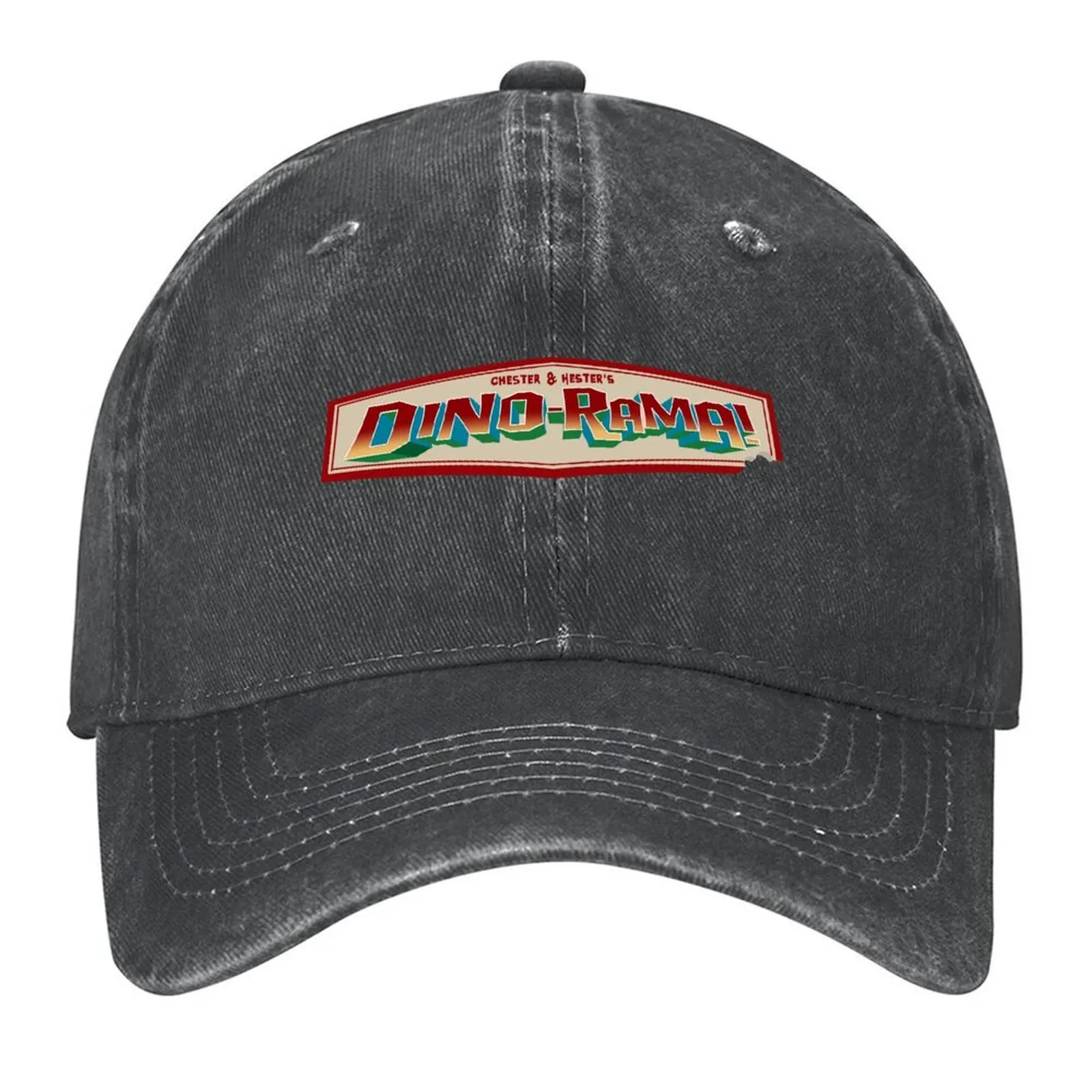 

Chester & Hester's DINO-RAMA! Baseball Cap fishing hat |-F-| luxury woman cap Golf Hat Man Female Men's