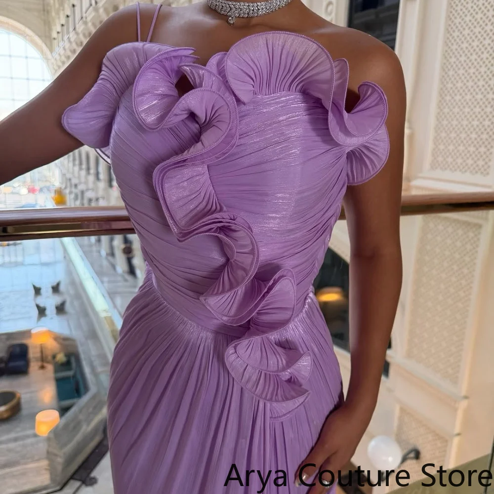 Mermaid Prom Dress Horizontal Ruched Fitted Bodice Multi‑Layer Gold Fringe Tassel Trim At Waist And Hip Voluminous Satin