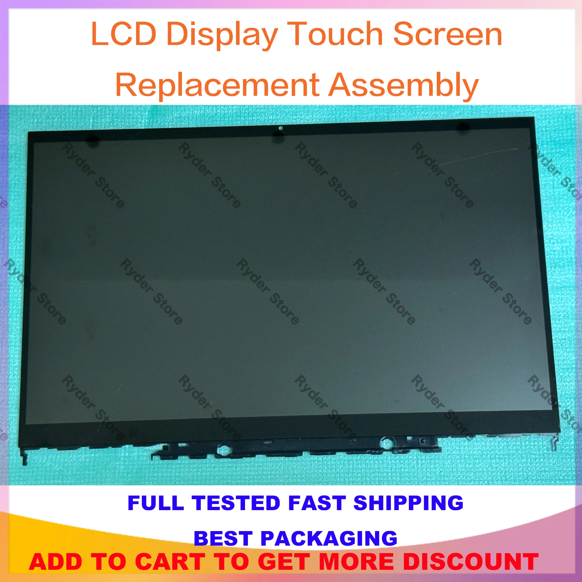 

FHD 14" For Dell Inspiron 5410 7415 2-IN-1 P147G P147G001 P147G002 LCD Display Touch Screen Replacement Assembly with Bezel