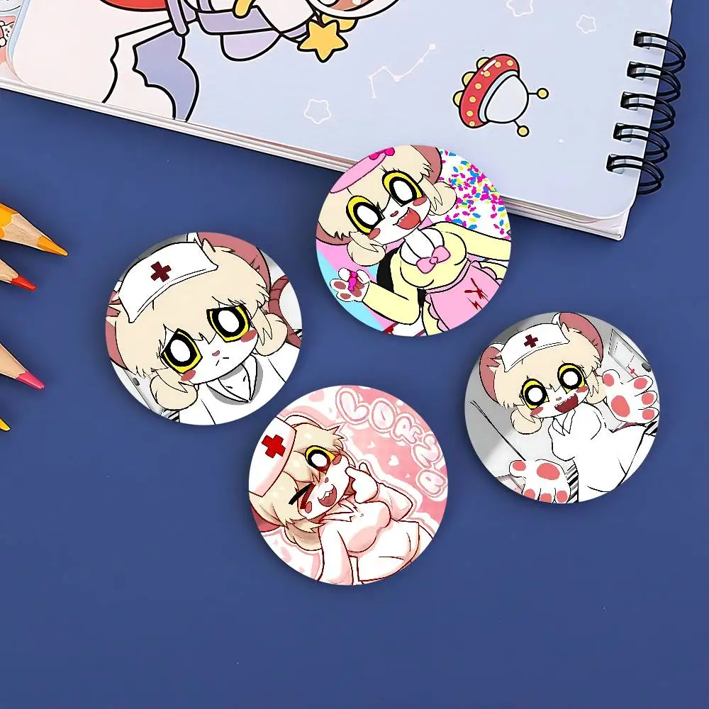 الرهيب ماوس L-LornaS أنيمي دبابيس لطيف الكرتون شارة سترة الجينز التلبيب دبوس هدية الملحقات #2