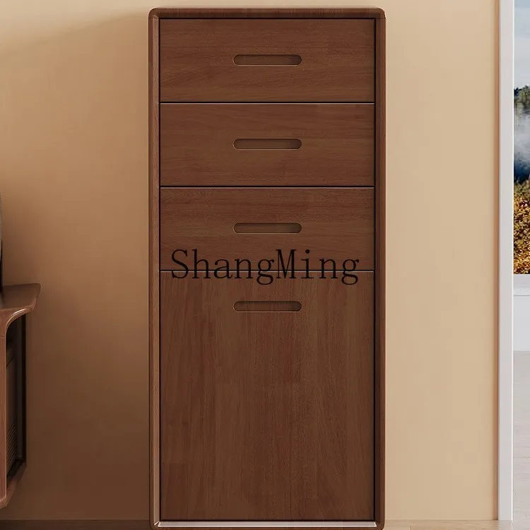 SM solid wood safe home living room bedroom study entrance locker hidden safe