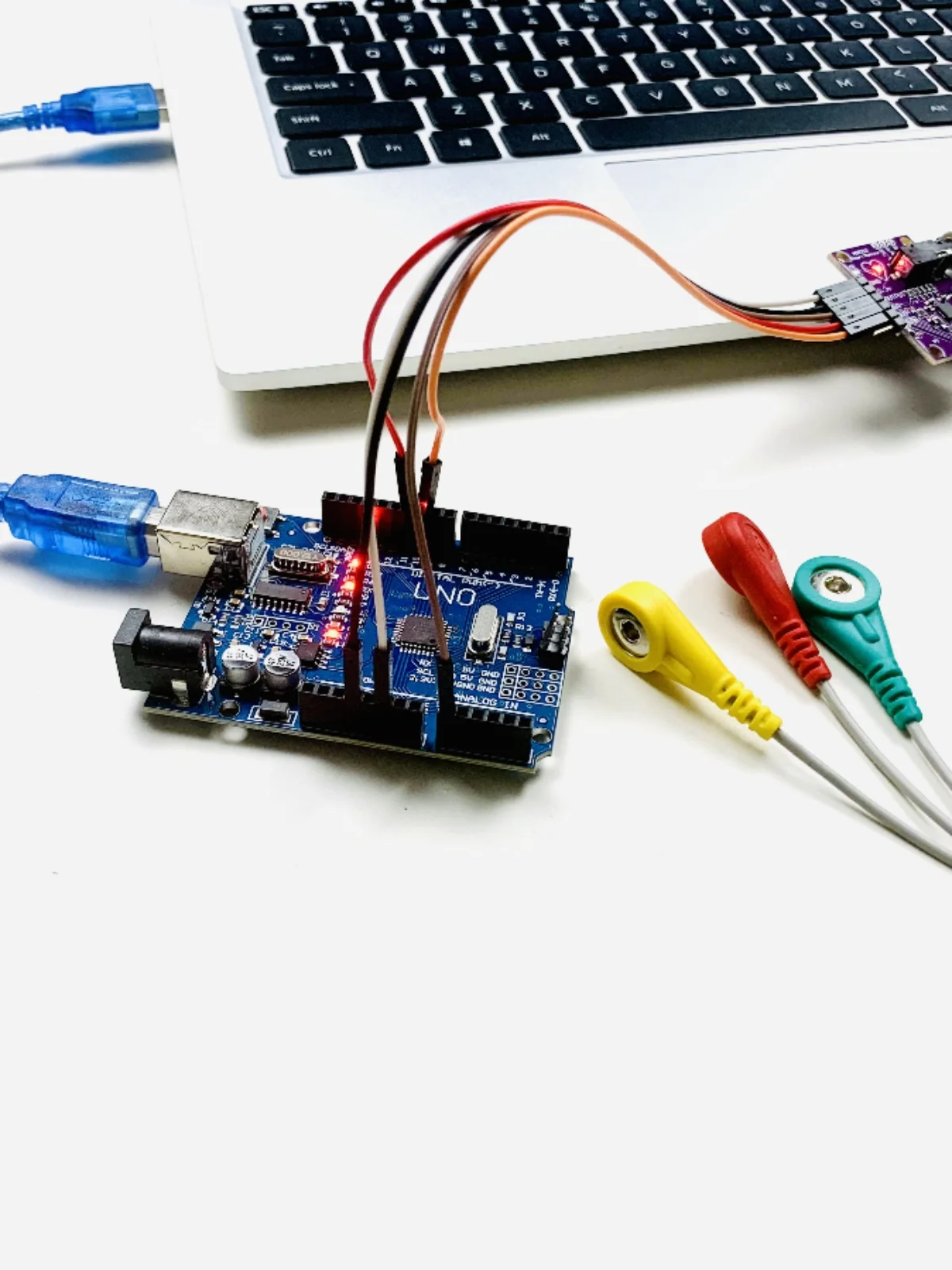 Heart Rate ECG Acquisition Module Physiological Pulse Detection ECG AD8232 Bioelectric Signal Development Kit