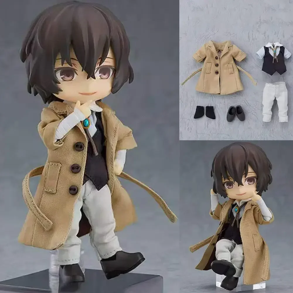 14cm Bungo Stray Dogs Anime Figure Dazai Osamu Action Figure #676 Nakahara Chuuya Figurine #657 PVC Collection Model Toys Gifts