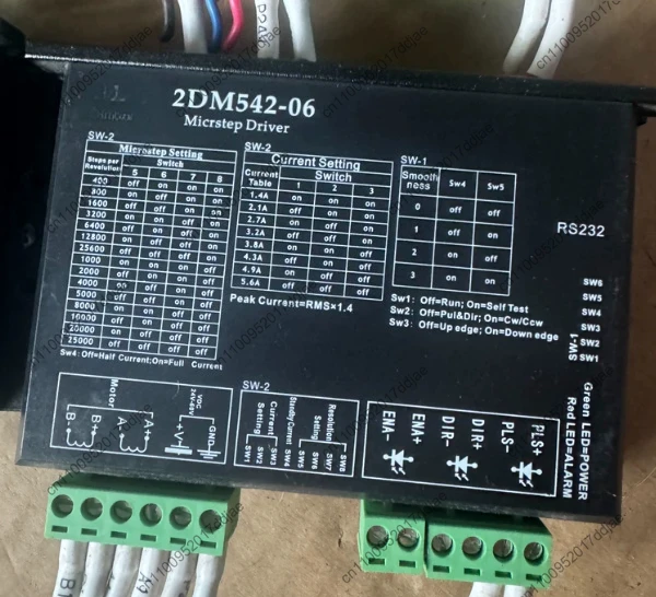 1pcs 2dm542-06 stepper driver, the actual shooting function is intact