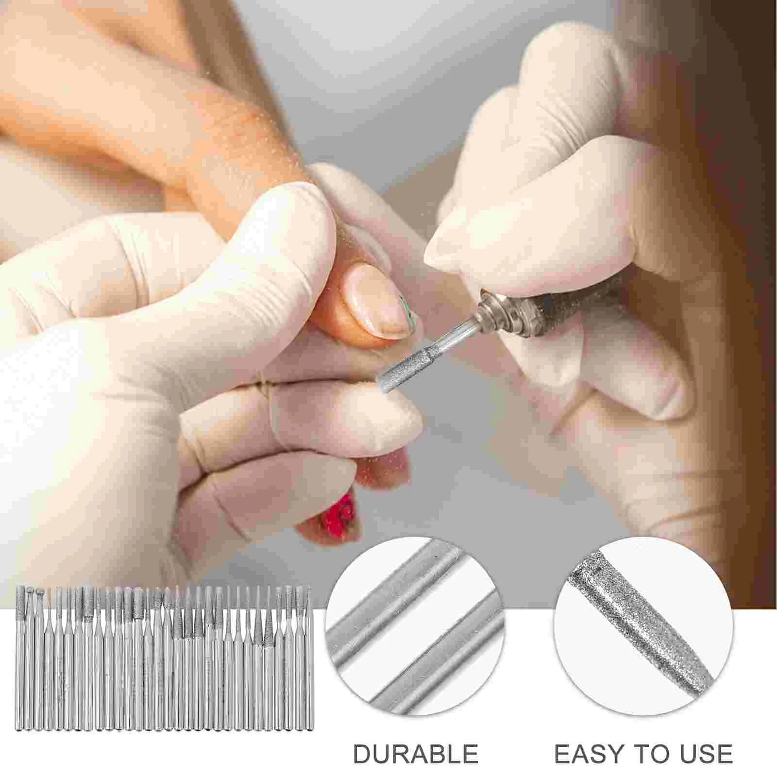 Nail Bit Replacement Pedicure Safety Bits Polish Set Tools Drill Accessories Grinding Head File