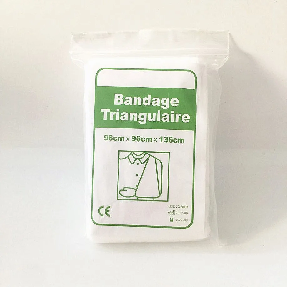 Medical Bandage Triangular First Aid Bandage Fracture Fixation Emergency Bandage 96*96*136 CM