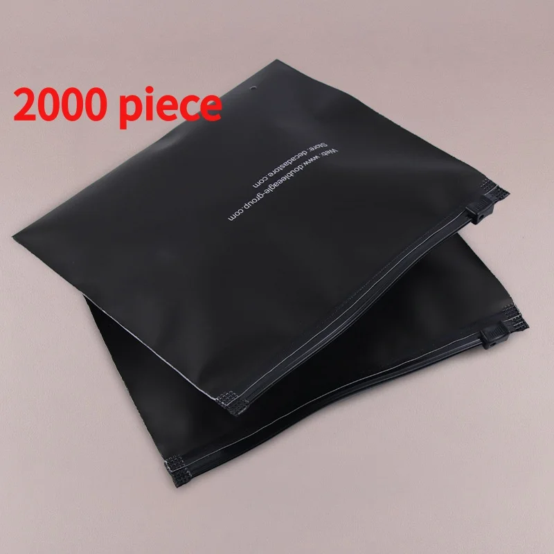 

20 00piece.Custom.Custom Clothing ZipLock packaging bags clothes Custom Logo printed zip lock bags clothes Zipper recycle Pl