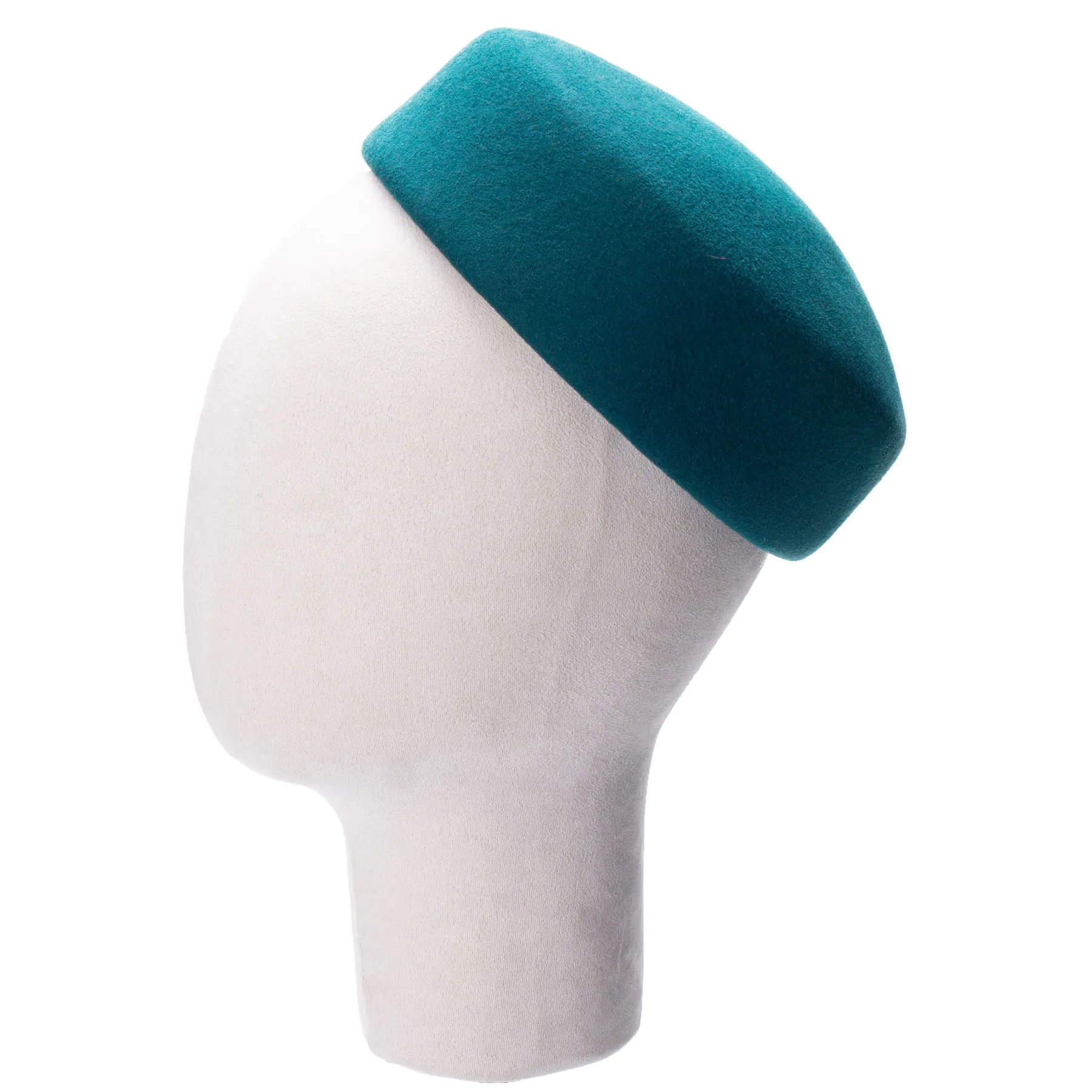 Lawliet Cirkel Vrouwen Hoofddeksel Wolvilt Hoeden Bunkerhoeden Tovenaar voor Dames Modevak Supply Hoed Basis Cocktail Hoeden