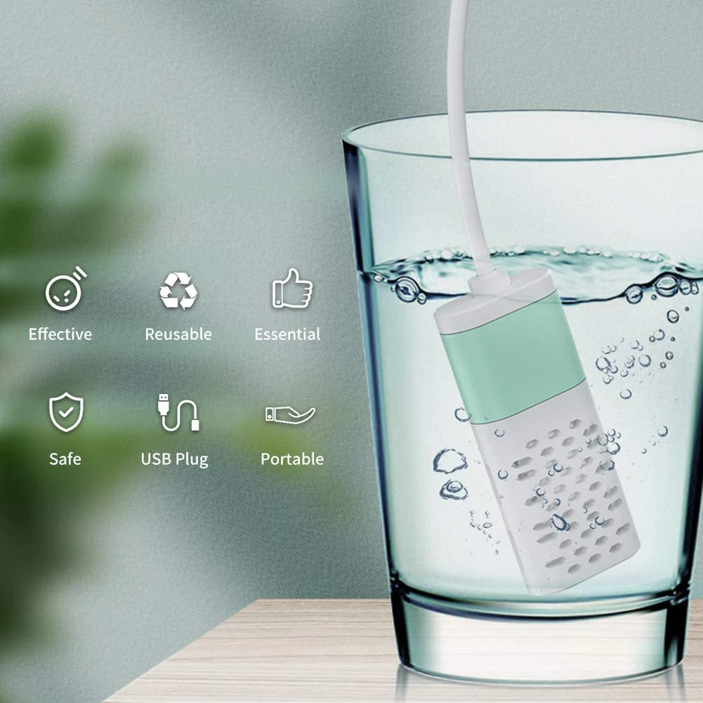 ГОРЯЧИЙ DIY электролитический генератор гипохлорита натрия USB мини-дезинфекционный генератор воды домашнее моющее средство для дома-розовый