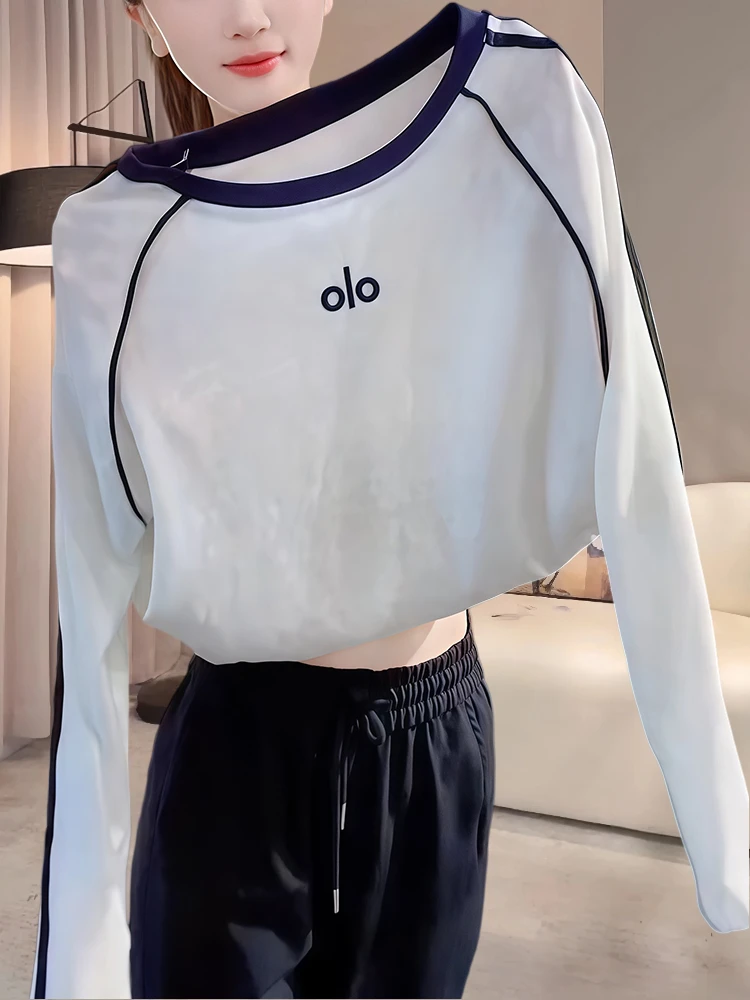 

Свободная женская толстовка с длинными рукавами больших размеров, удобная повседневная корейская модель, стройнящая, скрывающая недостатки фигуры, модная, из полиэстера и хлопка.