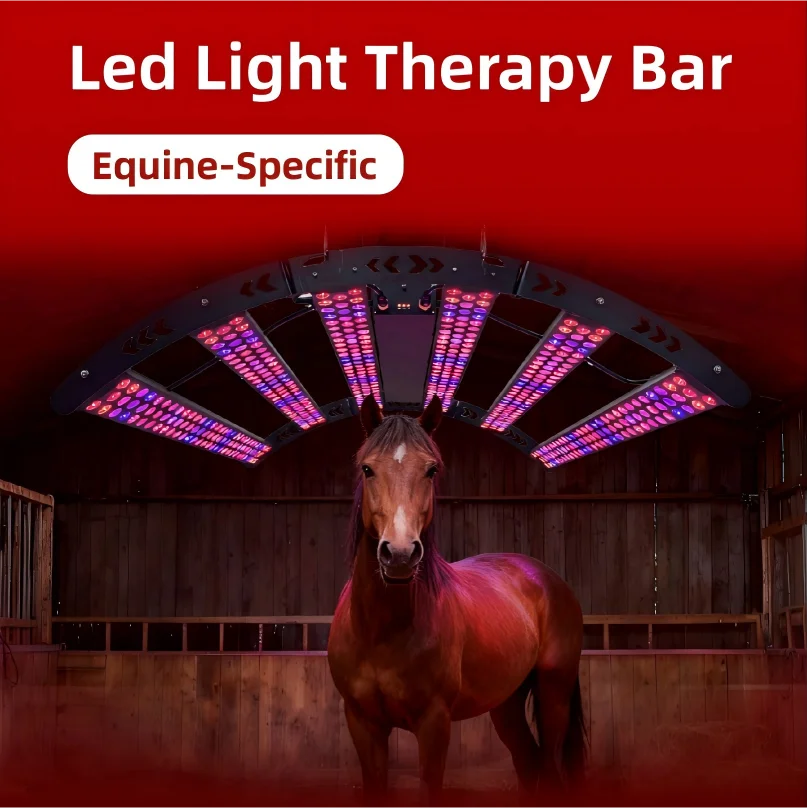 660nm 850nm Led Red Light Near Infrared Pet Therapy for Horse Panel Leds Hanging Pet Horses Equine Equipment