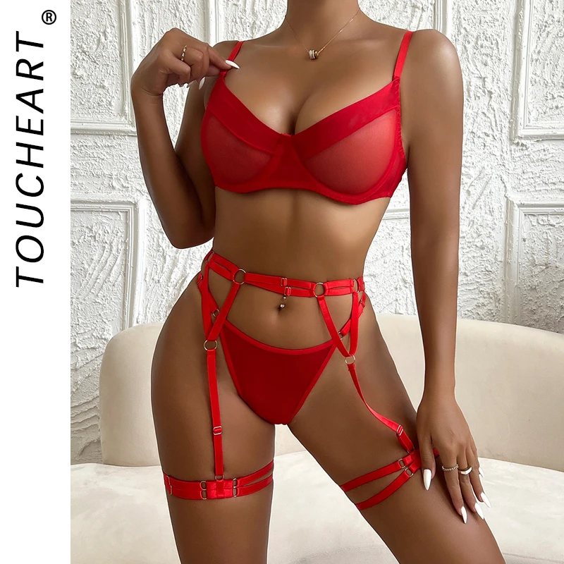 Women's Sexys Lingerie Lace Set Very Sexy Things Sexiest Bra & Corset Sexual Woman Lingerie for Sex Ensemble Lingeries Femmes