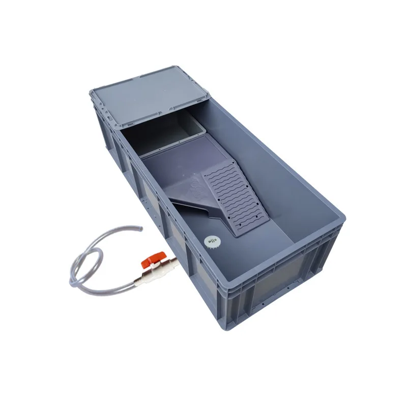 Box turtle tank Large turtle tank Open with breeding Goldfish tank Drainage turnover Plastic box