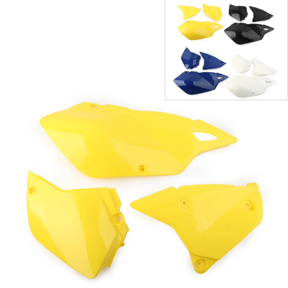 3Pcs Motorbike Rear Side Panel Fairing Cover Protective Sets For Suzuki DRZ400S DRZ400E DRZ400SM