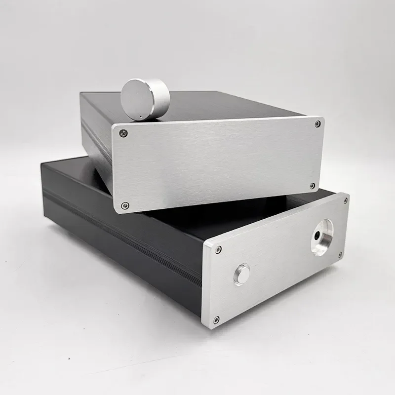 For 160 All Aluminum Alloy DAC Headamp Power Filter American Standard Power Supply Shell Chassis Front Stage Power Amplifier