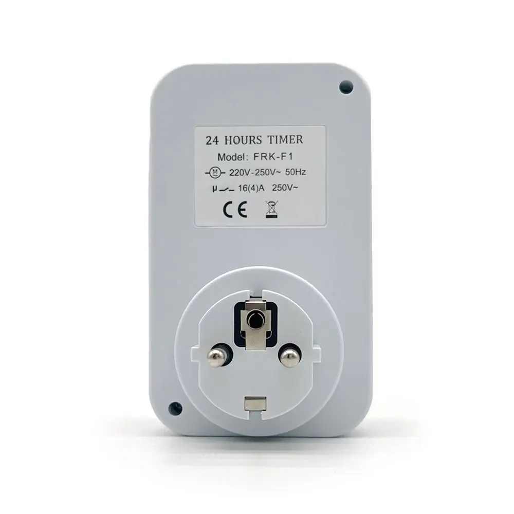 Energy Saveing French Mechanical Timer Socket Automation 24 Hour Outlet Protector 3600W Mechanical Timer Switch Socket