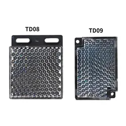 光電センサー用スクエア反射板,TD-08およびTD-09,近接スイッチ用,ハニカム構造反射板,1個