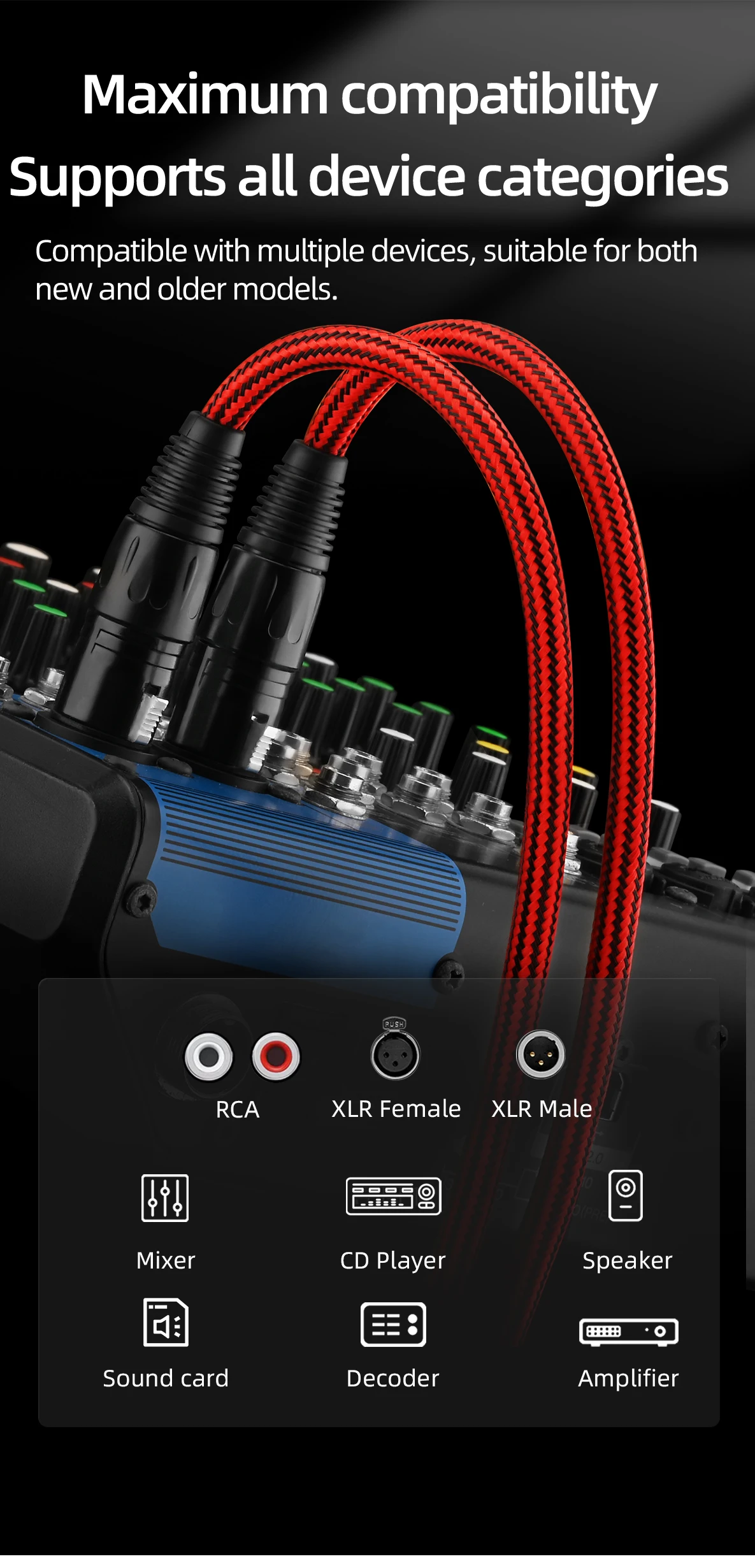 Hifi Rca Auf Xlr Kabel 6N Ofc Buchse/Stecker Xlr Auf Rca Audio Kabel Für Mixer Verstärker Mikrofon Adapter Kabel S8D3Bfbdbf5604695A42C1E158E15476Ew