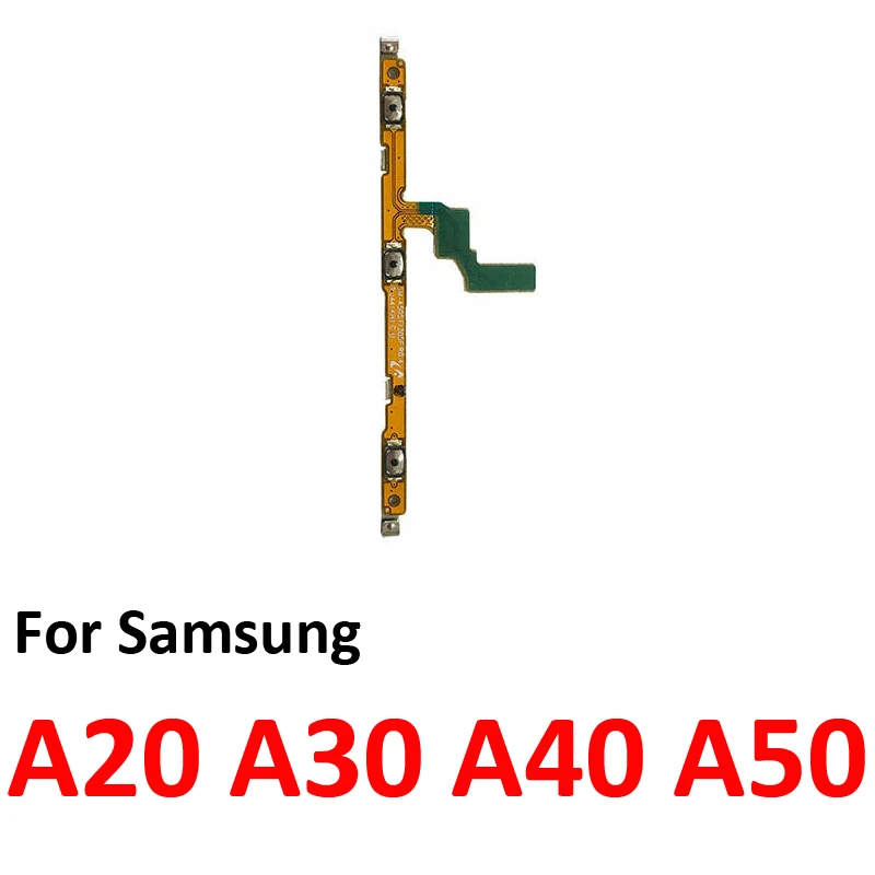 For Samsung Galaxy A20 A30 A40 A50 Phone Power Volume Button On Off Up Down Push External Key Internal Flex Cable Ribbon Parts
