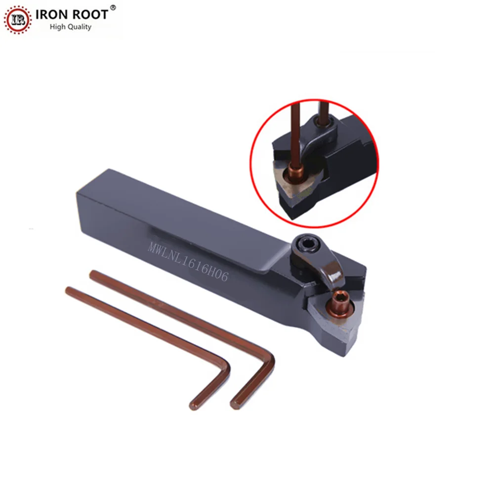 IRON ROOT MWLNR1616H06,2020K062525M03232P06, CNC Lathe Turning Tools External Turning Tool Holder for WNMG060408