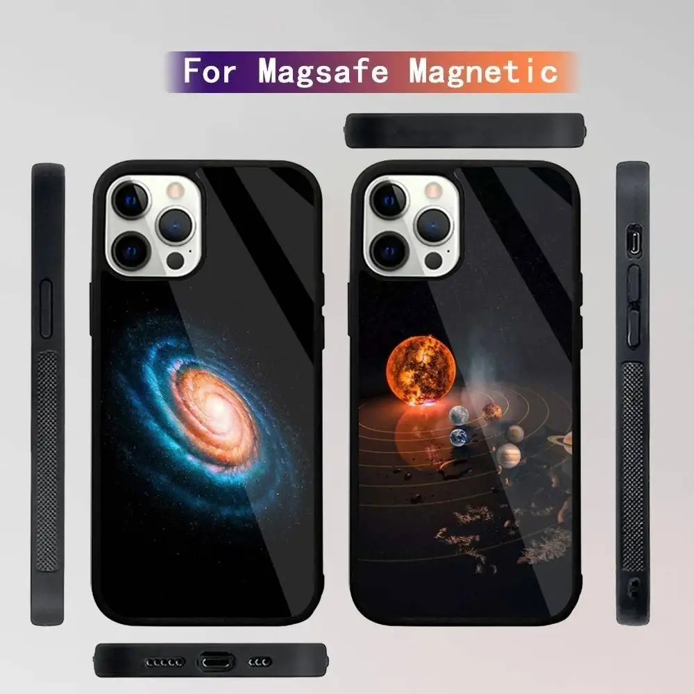 

Universe Galaxy Phone Case For iPhone 16,15,14,13,12,11,Plus,Pro,Max Mini Magsafe Magnetic Wireless Charging
