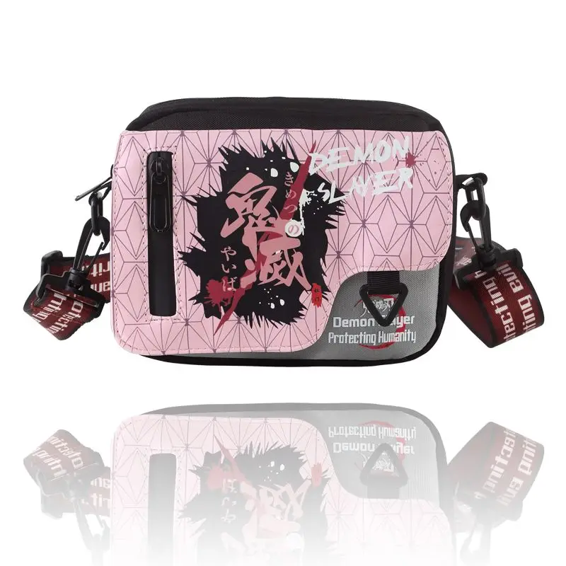 Torba na ramię/listonoszka One Piece Cartoon Anime Ghost Slayer Blade You Bean Free Wings Naruto Oxford Cloth Casual Bag