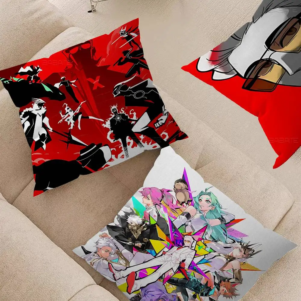 T-TO BE HERO X Popular Anime Decorative Room Aesthetics Pillow Case Home Decor Bedroom Sofa Bed Couch Pillow Cover 45x45