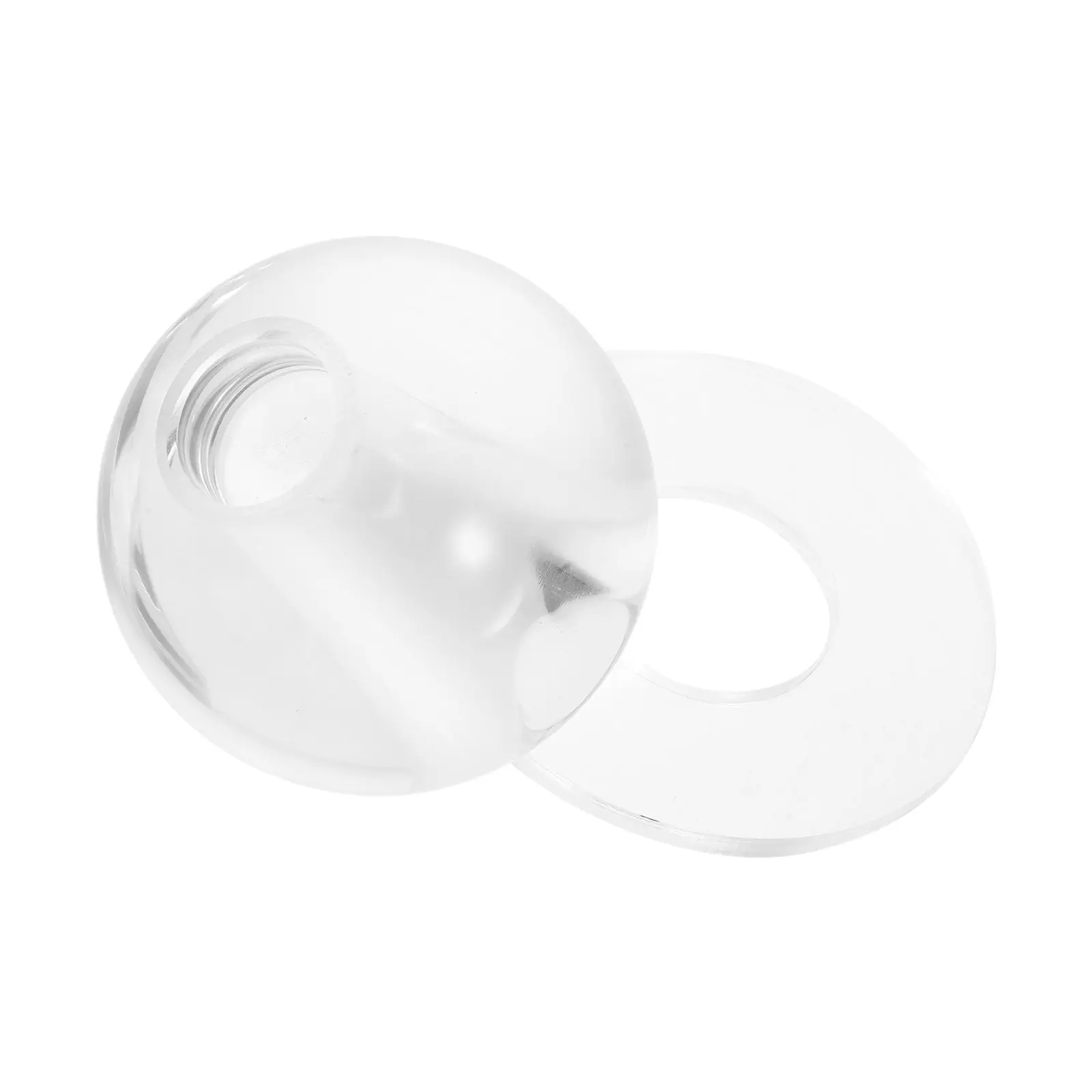 

Transparent Billiard Stroke Trainer Ball Enhances Cue Accuracy Strength Control and Technique for Beginners Professionals