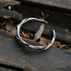 New Personalized Retro Minimalist Creative Trend Niche Driftwood Bracelets Men and Women Fashion Trend Hip-hop Punk Accessories