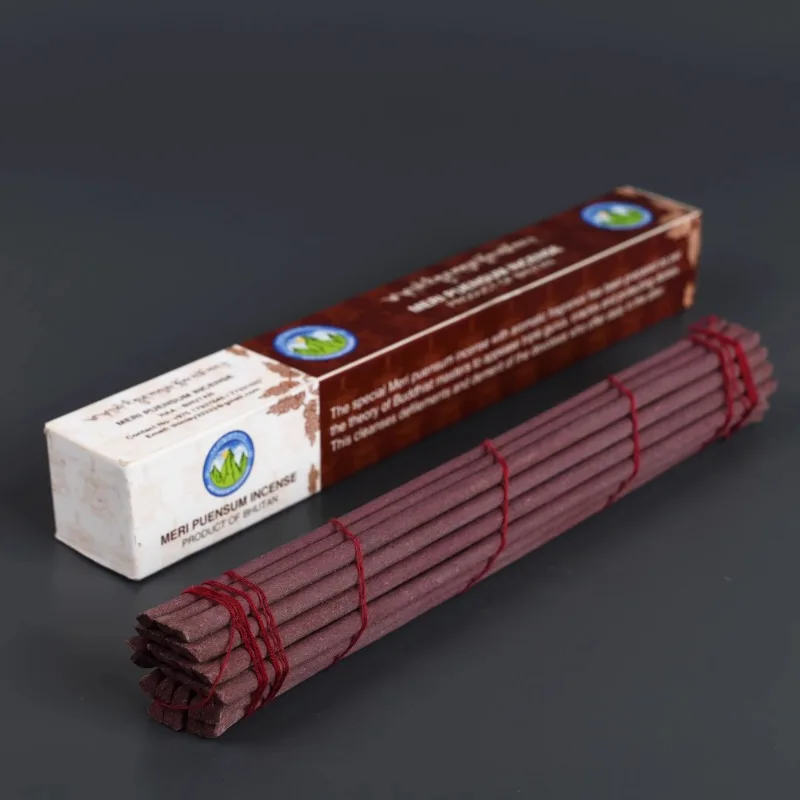 Bhutan Tibetan Incense Hand-made Tibetan Incense Stick 27 Sticks with Long-lasting Sleep Scent Purify Air Eliminate Odors