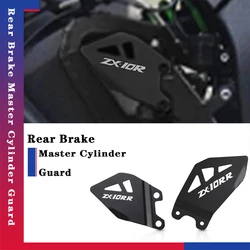 For KAWASAKI NINJA ZX10R ZX10RR 2011-2020 2018 2019 Foot Peg Heel Plates Guard ZX-10R ZX-10RR Footrest Hanger Pedal Protector