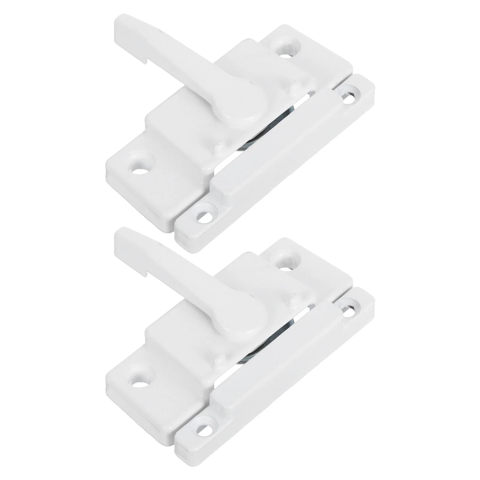 

Universal White Cam Sash Locks For Sliding Windows Doors Heavy Duty Window Latch Anti Theft Security Lock