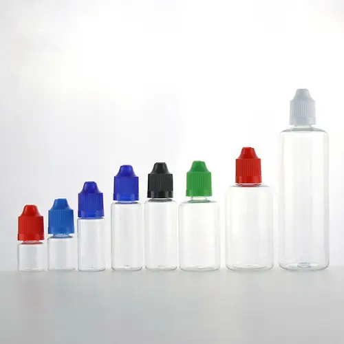 Imagen 2 del producto Botellas rellenables de plástico PET para pintura de viaje, 5 piezas, 3ML, 5ML, 10ML, 15ML, 20ML, 30ML, 50ML, venta al por mayor